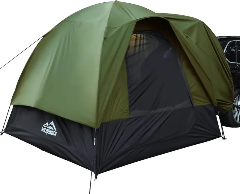 Waterproof SUV Car Tent â€?PU3000mm Double-Layer Design, Tailgate-Compatible, Includes Storage Bag & Rainfly