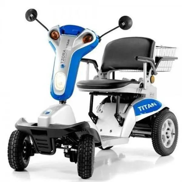 Tzora Titan Hummer XL Folding Mobility Scooter â€?4-Wheel, Heavy-Duty Design