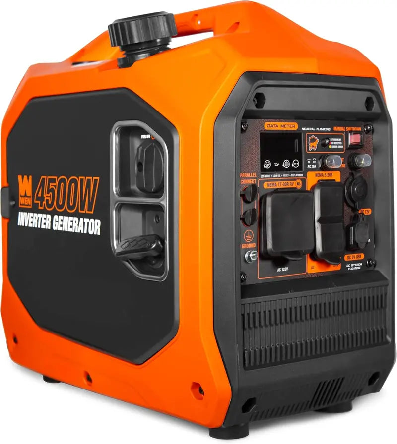 WEN 3600-Watt Dual-Fuel Inverter Generator â€?Lightweight, RV-Ready Portable Power Source