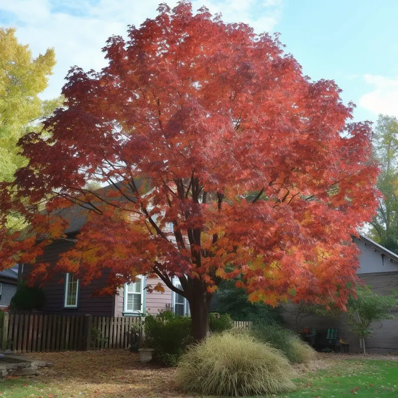 Sweet Gum Tree â€?Stately, Star-Shaped Leaf Ornamental with Spiky Fruit