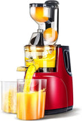 Wide-Feed Electric Juicer for Whole Fruits â€?Fast Cold-Press Extraction