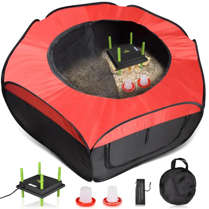 Tetuga Chick Brooder Box â€?Insulated Starter Kit for Newborn Chicks & Poults