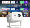 VOPLLS Smart Outdoor Projector with Wi-Fi, Bluetooth, Dolby Audio, and Auto Focus