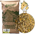 New Country Organics I Organic Olive Oil Layer Feed for Laying Hens | Corn - Free, Soy - Free | 17% Protein | High Omega - 3 Chicken Feed | Organic Chicken Layer Food for Healthy Eggs & Hens | 40 lb