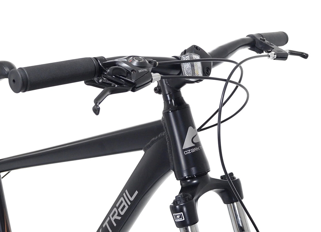 Ozark Trail 27.5" Vibe Mountain Bike, Medium Frame, Black, Adult, Unisex