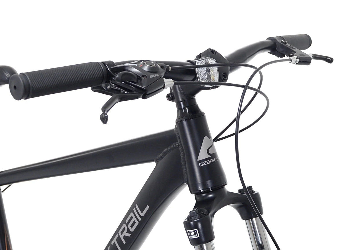 Ozark Trail 27.5" Vibe Mountain Bike, Medium Frame, Black, Adult, Unisex