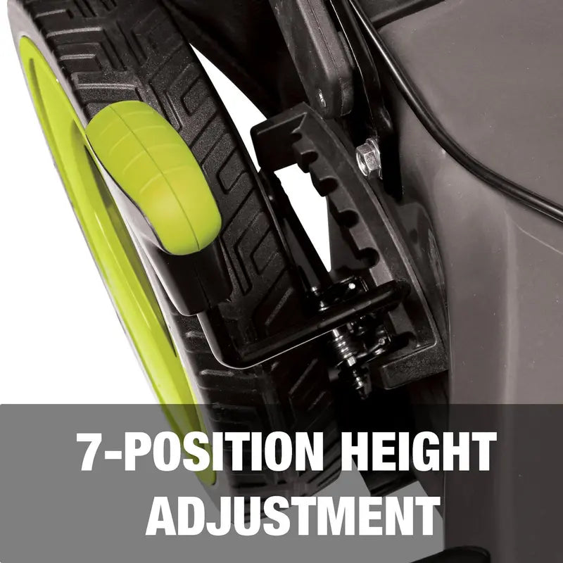 Sun Joe iON16LM 48V Cordless Self-Propelled Lawn Mower â€?20-Inch Cut, Dual 4.0Ah Batteries, 7-Position Height Adjustment