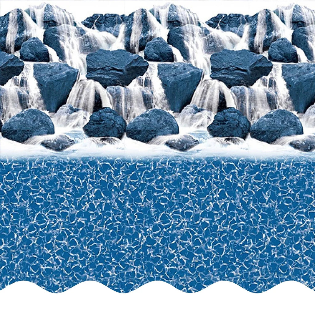 Lake Effect Pools Meadows Reprieve 12' x 24' x 52" Oval Resin Protected Steel Above Ground Swimming Pool