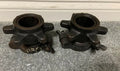 Vintage York Olympic Spin-Lock Collars â€?Set of Two, 5 lbs Each (10 lbs Total)