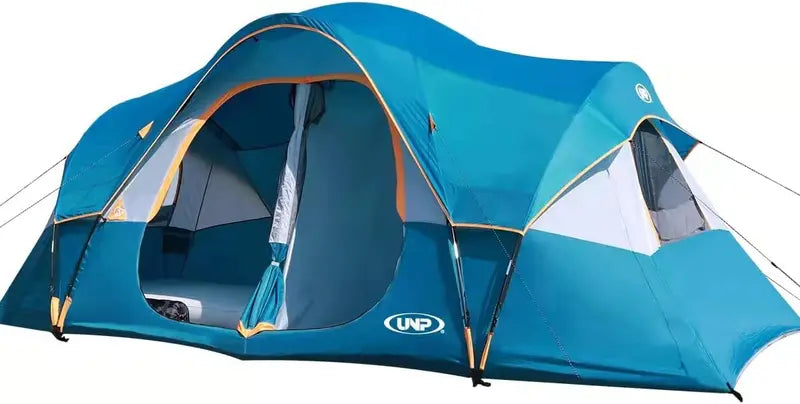 UNP 10-Person Family Camping Tent â€?Quick-Setup for Festivals & Outdoor Events
