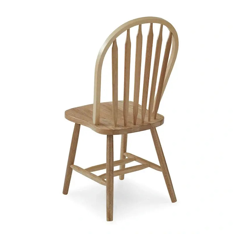 Windsor-Style Solid Wood Dining Chair â€?Classic Arrowback Design for Formal or Casual Spaces