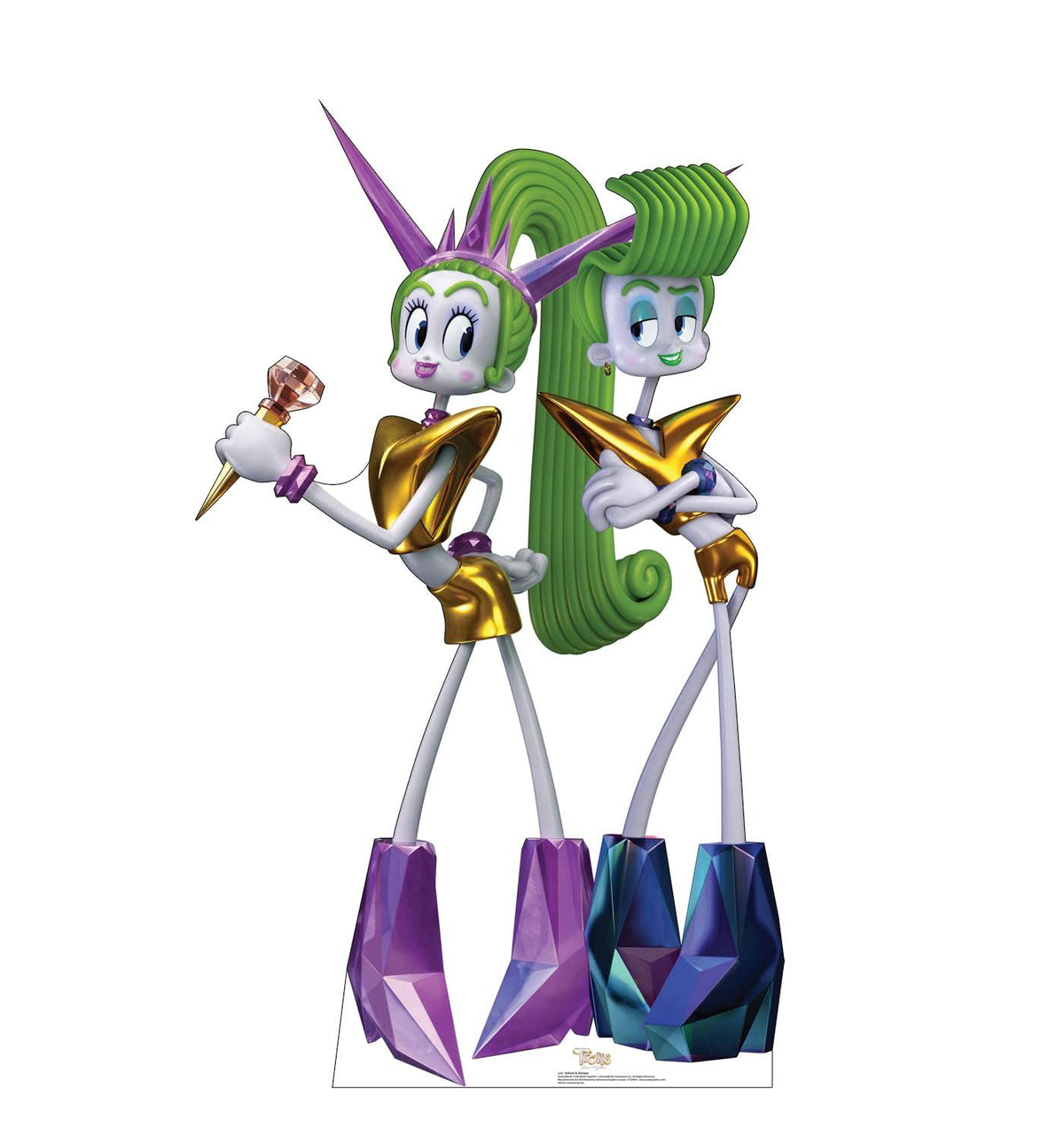 Trolls Band Together Velvet & Veneer Lifesize Cardboard Cutout
