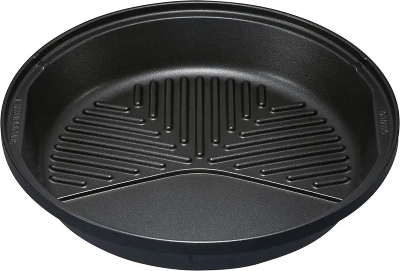 Zojirushi EP-PFC20HA Gourmet d'Expert Electric Skillet, Dual Hot Pot & Griddle, Tempered Glass Lid, Adjustable Temperature, Gray