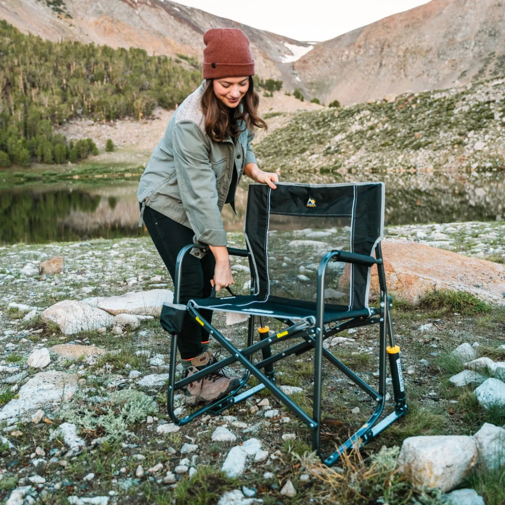 GCI Outdoor Freestyle Rocker Portable Rocking Chair & Outdoor Camping Chair