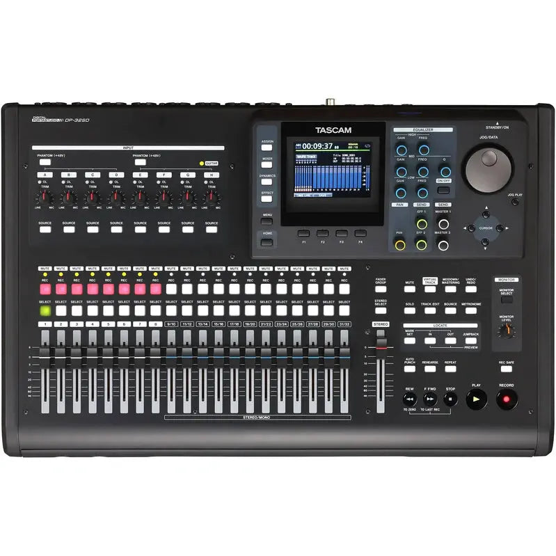 TASCAM DP-32SD 32-Track Digital Recorder â€?Portable Studio with SD Card Recording