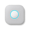 Google - Nest Protect 2nd Generation (Battery) Smart Smoke/Carbon Monoxide Alarm - White