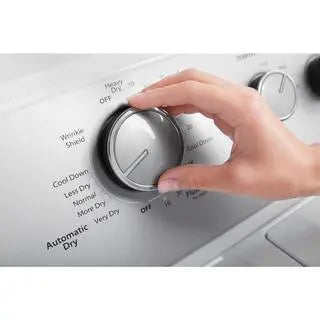 Whirlpool 7.0 cu. ft. Electric Dryer â€?AutoDry Sensing, Wrinkle Shield Option, and Clean White Exterior