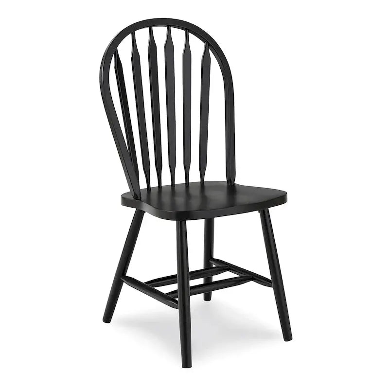 Windsor-Style Solid Wood Dining Chair â€?Classic Arrowback Design for Formal or Casual Spaces