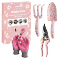 WORKPRO 4-Piece Aluminum Garden Tool Kit â€?Lightweight & Rust-Resistant Design