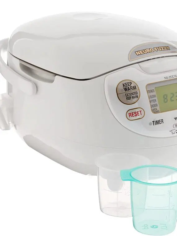 Zojirushi Neuro Fuzzy Rice Cooker â€?5.5-Cup Premium Model, Made in Japan, Intelligent Cooking Technology