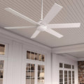Hunter Lakeway SureSpeed 60-in Fresh White Indoor/Outdoor Ceiling Fan and Remote (6-Blade) | 52767