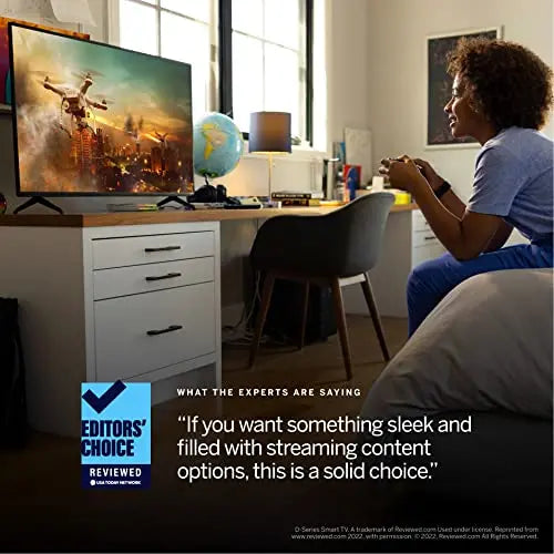 VIZIO D-Series 40-Inch Full HD Smart TV â€?1080p Resolution, AMD FreeSync, Apple AirPlay & Voice Control