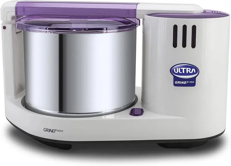 Ultra Grind+ Gold 2-Liter Wet Grinder â€?Atta Kneader & Tabletop Flour Mixer (110V)