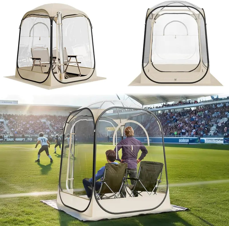VEVOR Clear Bubble Pop-Up Tent for Outdoor Activities â€?Eight Size Options for 1 to 6 People