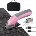 WORKPRO 4V Rechargeable Electric Scissors â€?Compact Cordless Cutter with Storage Case and 2 Blades