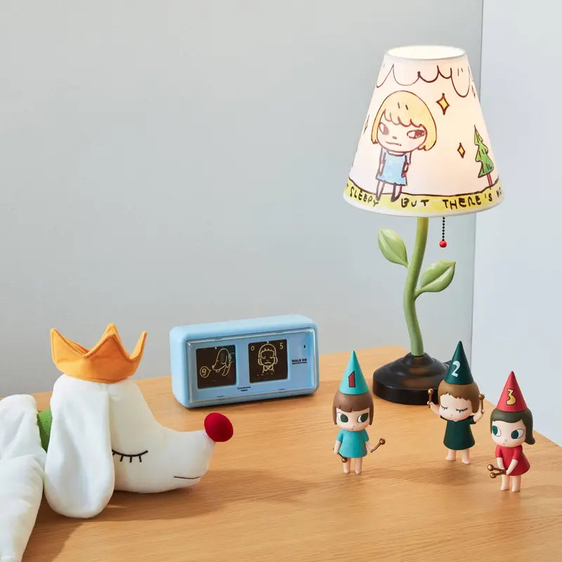 Yoshitomo Nara Blue Walk On Flip Clock
