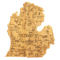 Totally Bamboo Michigan State Destination Serving and Cutting Board