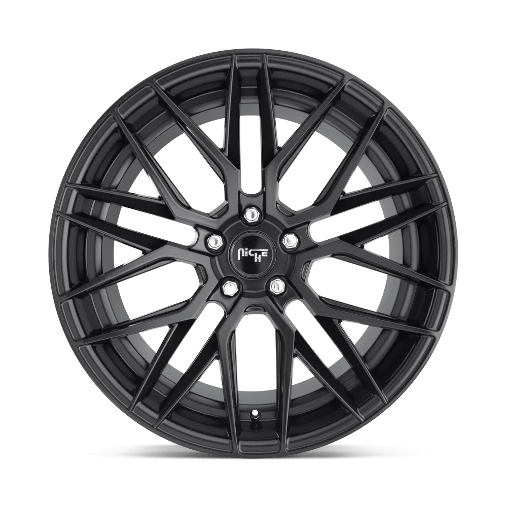 Niche 1PC Cast Aluminum Rim M190 20X9 5X115 MT - BLK 38MM, M190209090+38