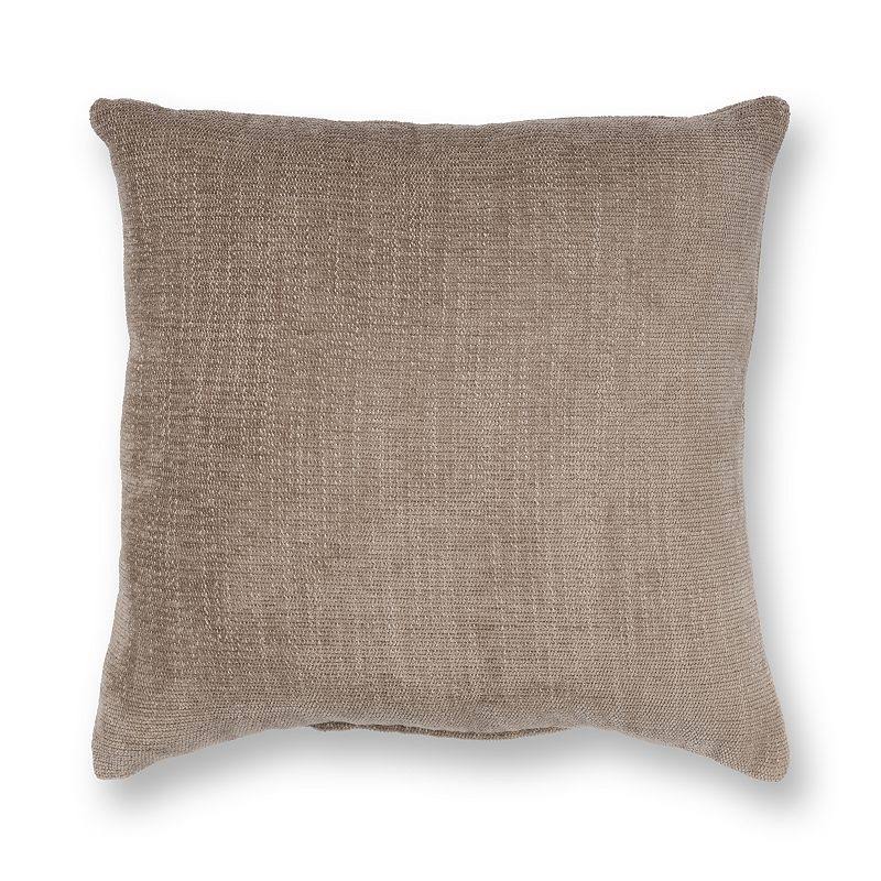 Sonoma Goods for Life Harvard Chenille Throw Pillow - Brown - 18x18