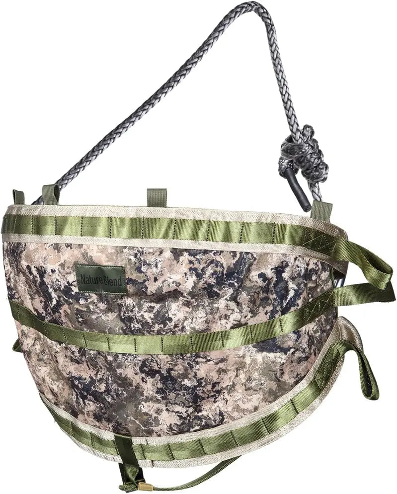 UIIHUNT Tree Saddle Hunting System â€?Complete Kit with Platform, Climbing Gear & Support Saddle