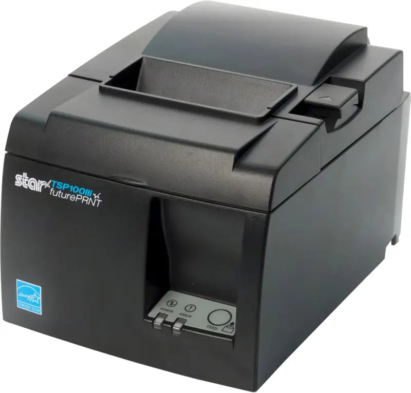 Star Micronics TSP143III Bluetooth Thermal Receipt Printer, High-Speed, Compact, iOS/Android/Windows Compatible