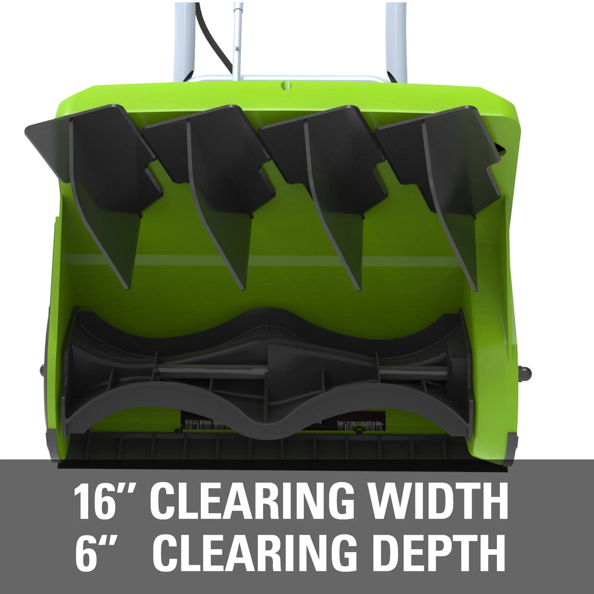Greenworks 10 Amp 16 - Inch Corded Electric Snow Blower, 26022