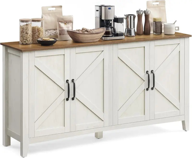 VASAGLE LIRY Collection Buffet Cabinet â€?Multi-Use Storage Credenza or Sideboard
