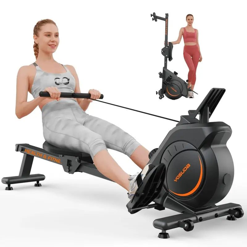 YOSUDA Magnetic Resistance Rowing Machine â€?350 LB Max User Weight