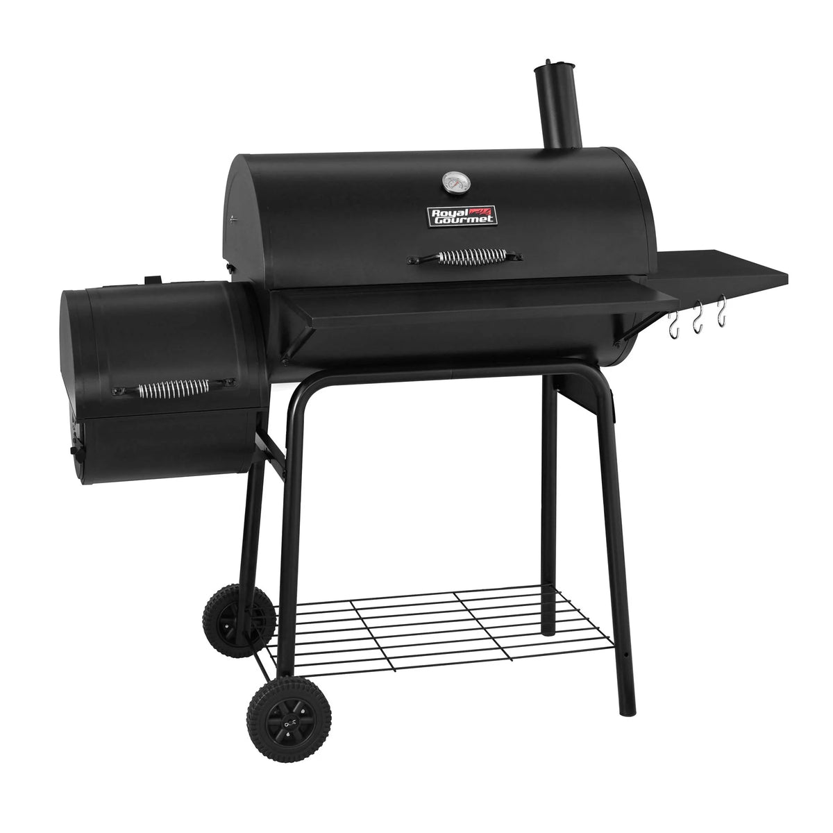 Royal Gourmet 30 BBQ Charcoal Grill and Offset Smoker