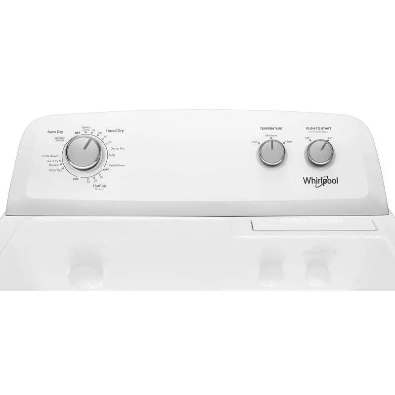 Whirlpool 7.0 cu. ft. Electric Dryer â€?AutoDry Sensing, Wrinkle Shield Option, and Clean White Exterior