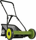 Sun Joe MJ500M Manual Reel Mower â€?16-Inch Eco-Friendly Push Lawnmower with Grass Catcher