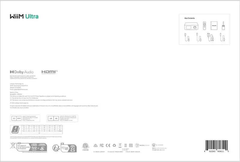 Touchscreen Digital Preamp and Music Streaming Device