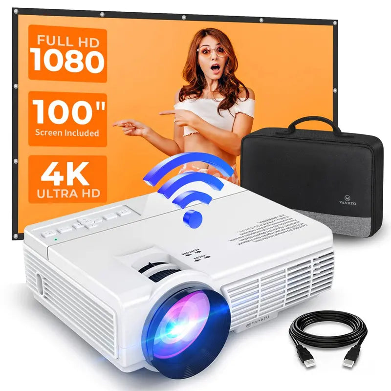 VANKYO Portable WiFi Mini Projector, 1080P Supported 230  Projection Size