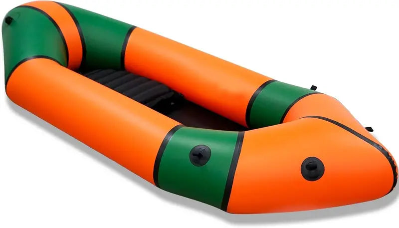 Ultra-Lightweight Packraft â€?TPU Inflatable Kayak for 1 or 2 Riders, Ideal for Camping, Fishing & Flatwater Adventures