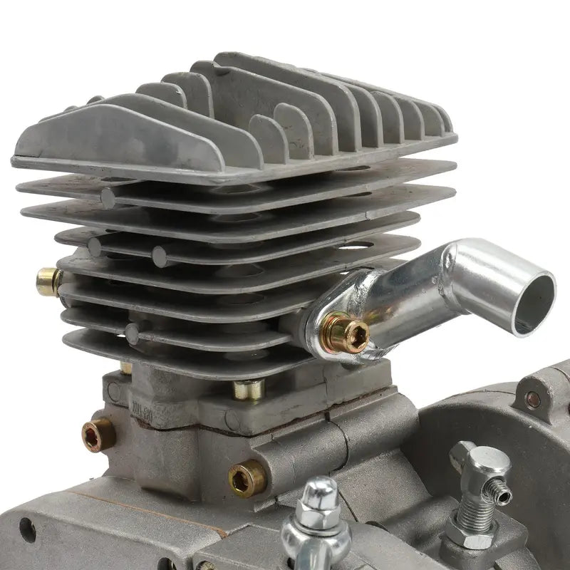 Zimtown 80cc 2-Stroke Bicycle Motor Kit â€?Silver-White Engine Conversion for 26-Inch Wheels