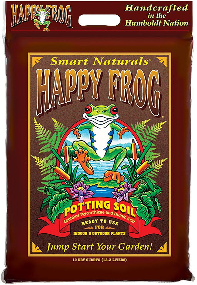 FoxFarm FX14082 12 Quart, Happy Frog Potting Soil