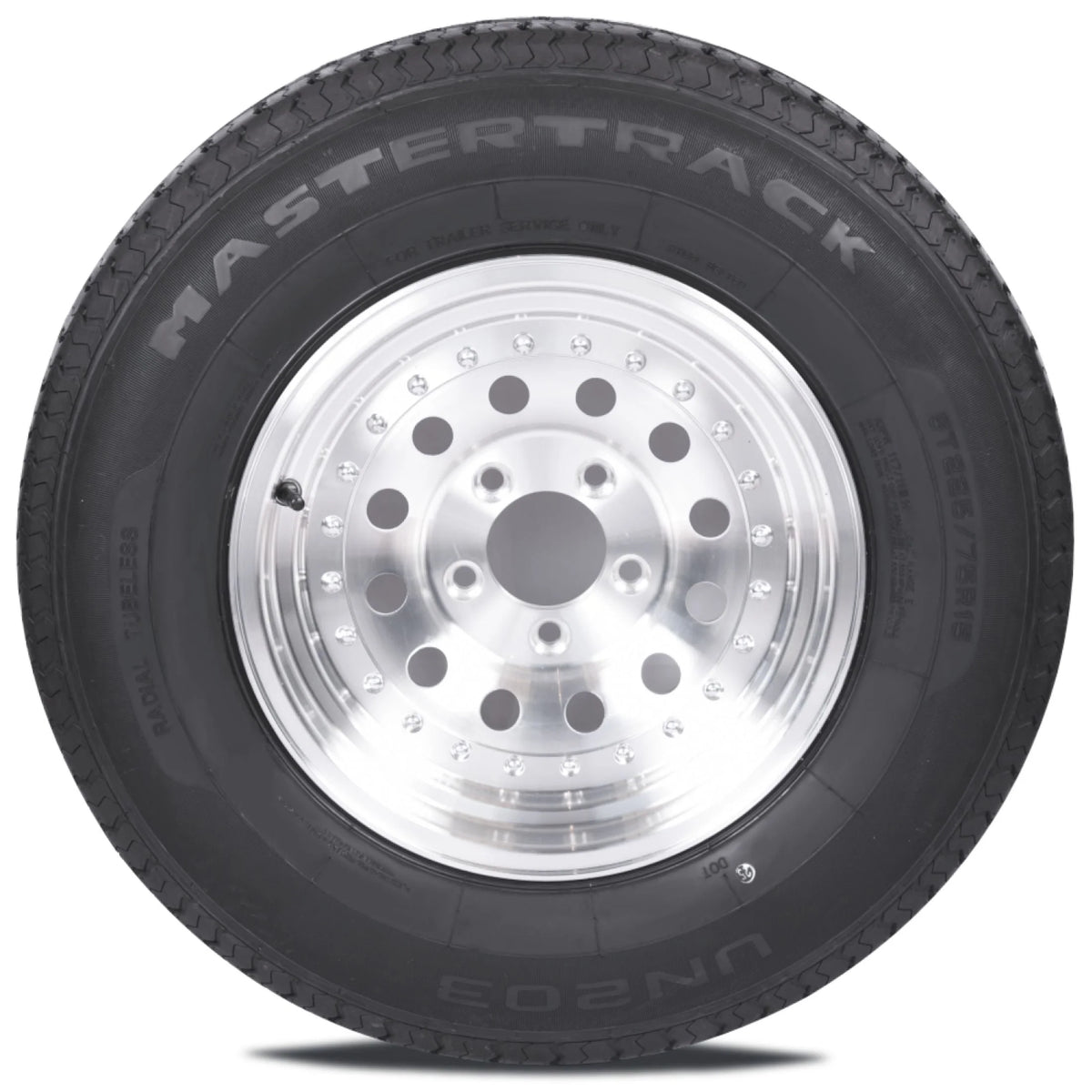 Mastertrack UN203 ST175/80R13 6 Ply 91/87N Load Range C Radial Trailer Tire - ST 175/80/13 175/80R13, Set of 2 (No Wheels)