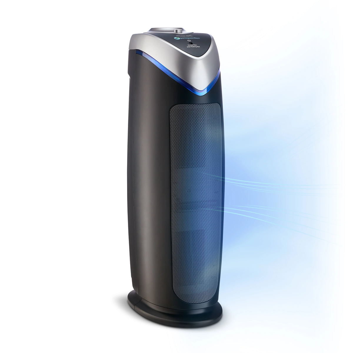Germ Guardian Tower Air Purifier with HEPA Filter and UV - C Light Sanitizer, Gray, AC4825E