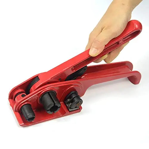 Uyoyous Heavy Duty PET/PP Poly Strapping Kit with Steel Tensioner & Sealer Tools, 1/2â€?x 3937' Roll for Shipping