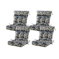 Seat/Back Outdoor Chair Cushion Patio Cushion Tie Tufted Replacement for Patio Furniture 20 in. X20 in. X4 in.